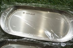 ステンレス製トレー＆オリジナル竹製トレー