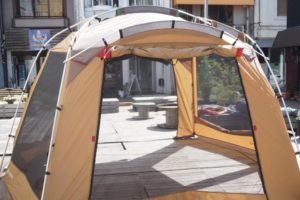 メッシュシェルター