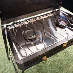 ツインバーナー　ブラック