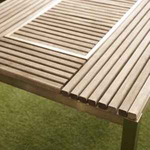 ガーデンユニットテーブル　ウッドトップセット