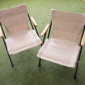 ローチェアショートアイボリー（２脚）