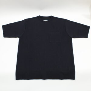 Co/Ny/Pe S/S Crew Neck Pullover L Black