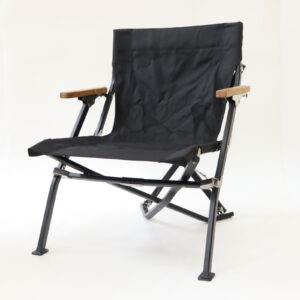 ローチェアショート　ブラック雪峰祭2022春限定