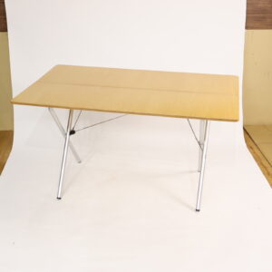 ワンアクションテーブル　天板シナベニア合板　ロング