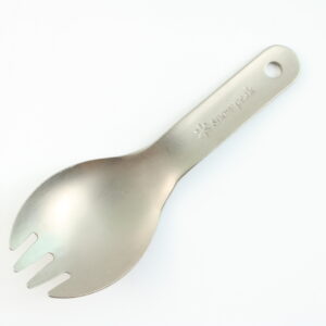 チタン先割れスプーン　ショート