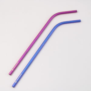 チタンストロー　ピンク&パープル