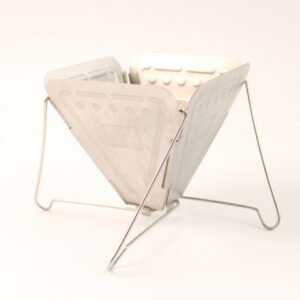 フォールディングコーヒードリッパー焚火台型