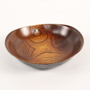 SPワンセット 楕円6寸浅鉢　山中漆器