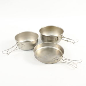 純チタン 食器3点セット