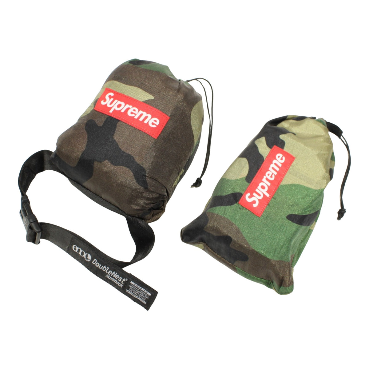 Supreme /ENO ダブルネストハンモック A:美品 Woodland Camo フィールドギア