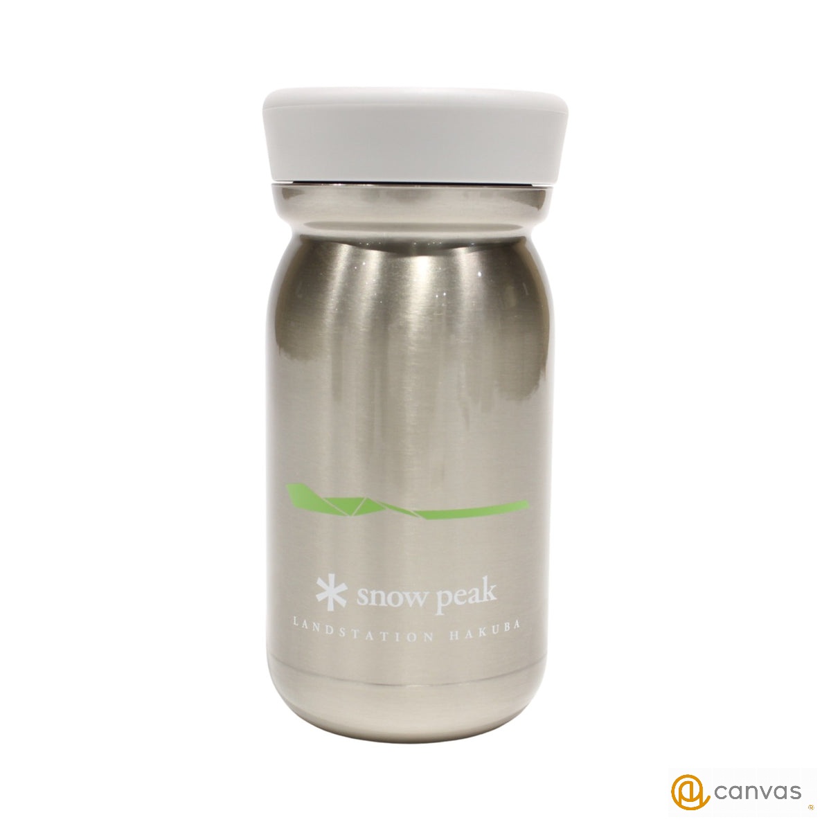 スノーピーク ステンレス真空ボトルタイプM350_HAKUBA TW-351HB S：未使用品  テーブルウェア