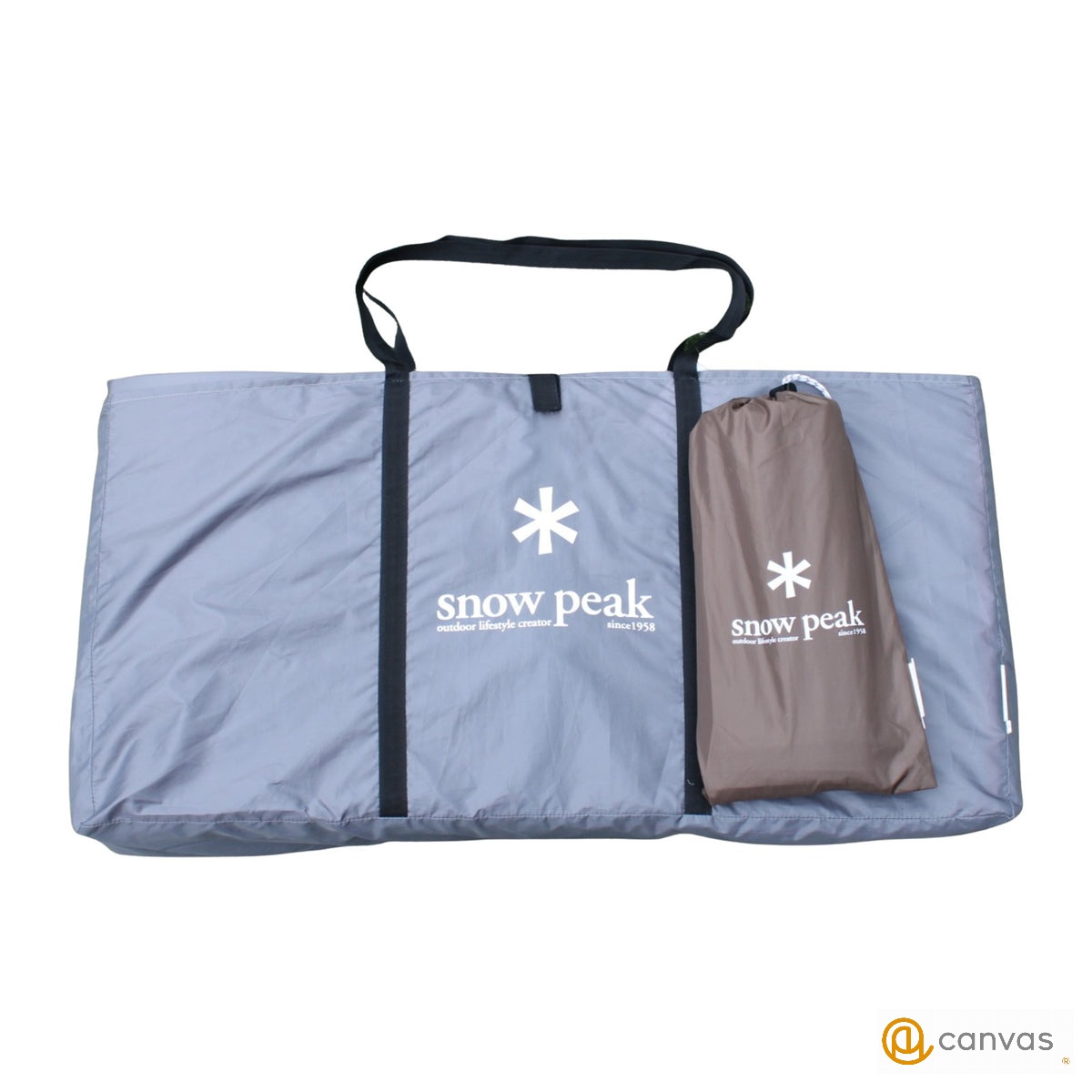 スノーピーク アメニティドームMマットシートセット SET-021H A：美品  2019年 インナーマット・グランドシート