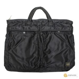 ポーター TANKER タンカー　ブリーフケース  B：ダメージ小  ブラック バッグ・リュック メンズ