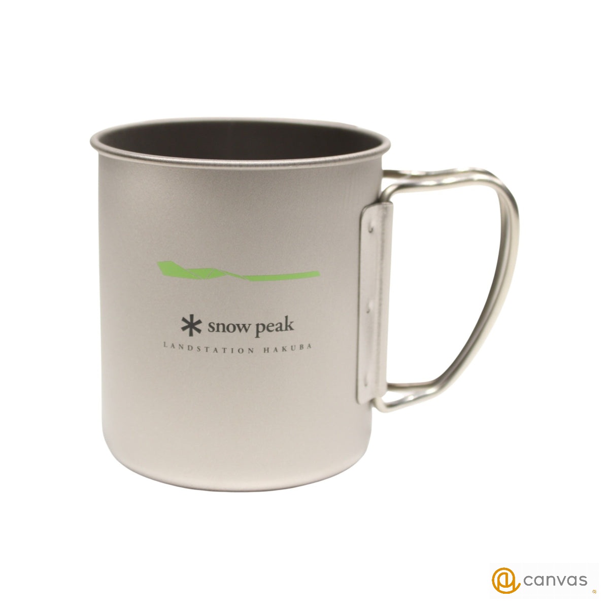 スノーピーク チタンシングルマグ300 HAKUBA ランドステーション白馬 MG-142HB S：未使用品  テーブルウェア