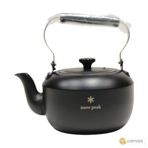 スノーピーク ラウンドケトル1.5 マットブラック　ポイントギフト PG-009 S：未使用品  調理器具(クッキング用品)