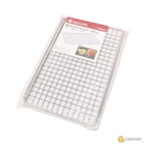 スノーピーク 焼アミステンレスハーフ Pro. S-029HA SA:新品同様 アイアングリルテーブル&キッチン