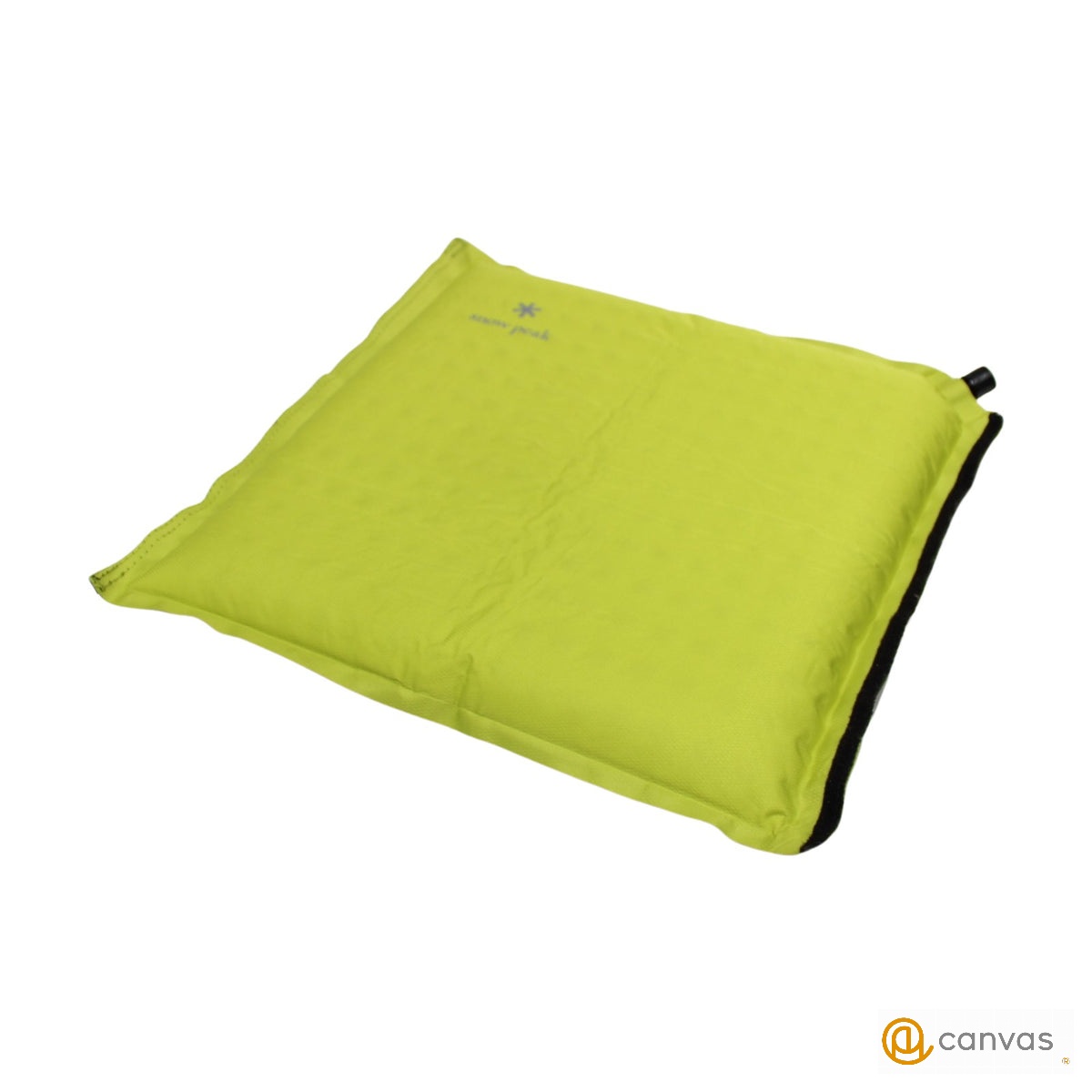 スノーピーク マット&ピロー　廃盤色　枕 TM-094 A：美品  ライトグリーン 寝袋(シュラフ)・枕