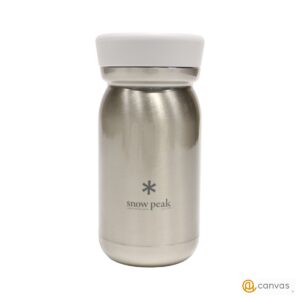 スノーピーク ステンレス真空ボトルタイプM350クリア TW-351CL S：未使用品  テーブルウェア
