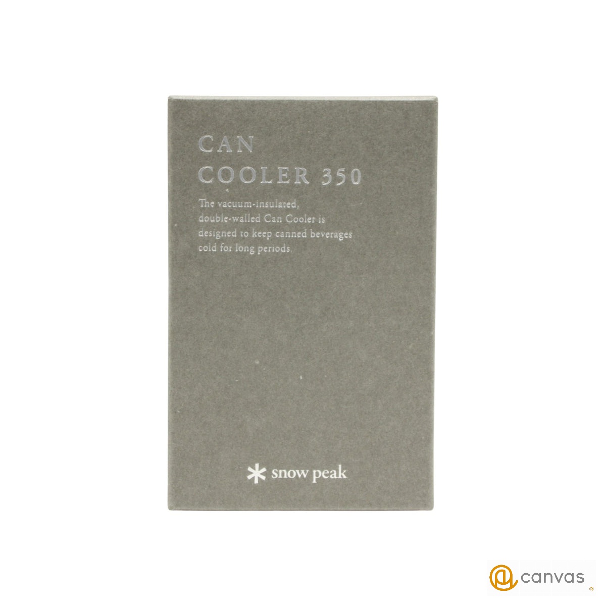 スノーピーク 缶クーラー350 for LOYAL CUSTOMERS 2021 SM-020 S：未使用品  テーブルウェア