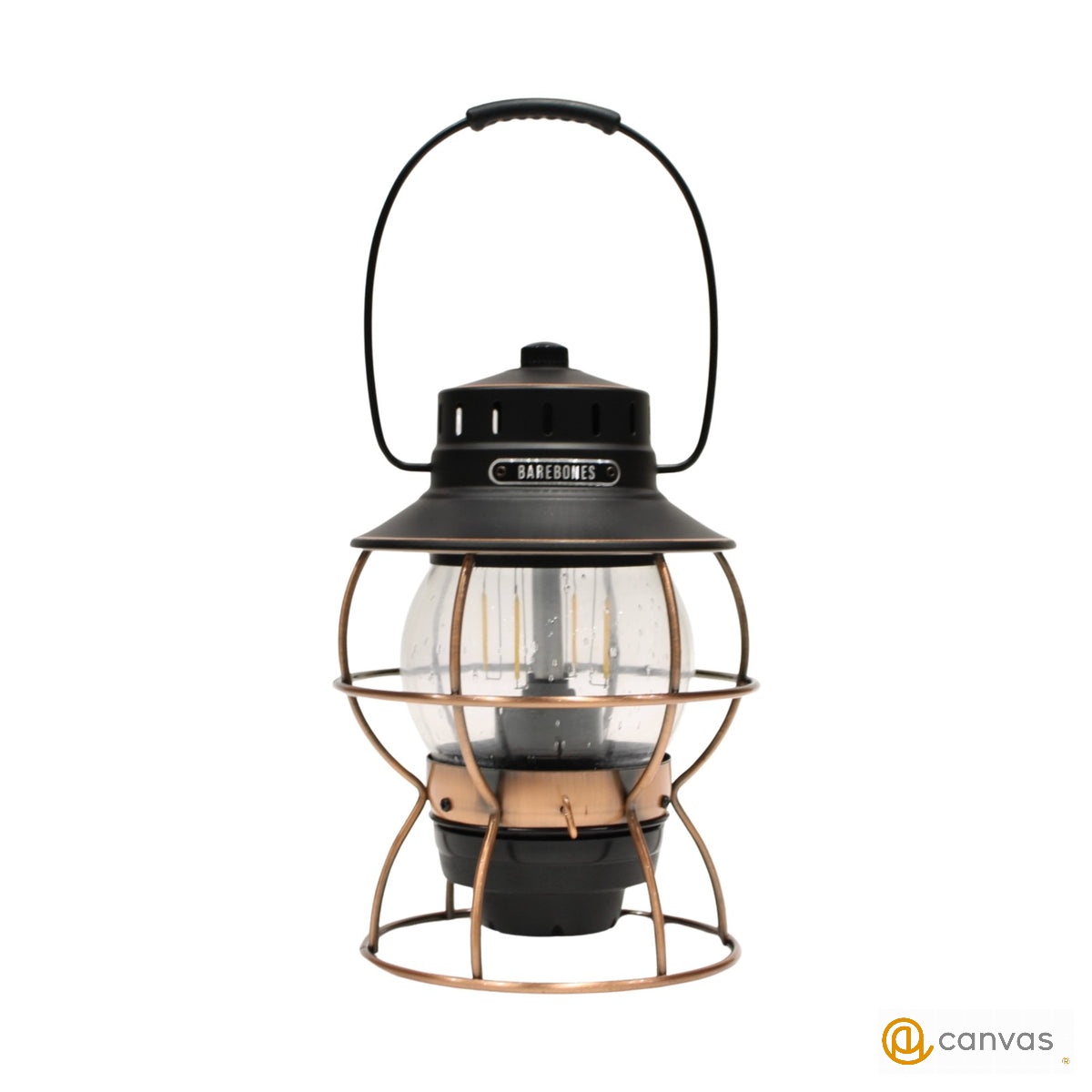 ベアボーンズ レイルロードランタン　アンティークブロンズ  A：美品  ライティング