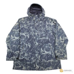 スノーピーク インディゴコットンナイロンマウンテンパーカ JK-16SU012 B：ダメージ小  XL M_メンズ