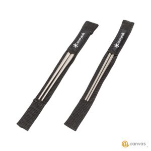スノーピーク チタン先細箸　2膳セット SCT-115 SA：新品同様  テーブルウェア